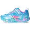 Skechers Girl’s Mermaid Dreams Sneaker(Blue/Multi)