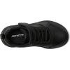Skechers Girl’s Microspec Plus Sneaker(Black/Black)