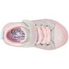 Skechers Girl’s Twinkle Sparks Ice-Heather – Light-Up Sneakers, Cushioned Comfort, Flexible Sole(Grey/Pink)