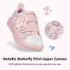 Skechers Girl’s Twinkle Sparks Ice-Heather – Light-Up Sneakers, Cushioned Comfort, Flexible Sole(Rose Gold)