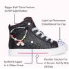 Skechers Girl’s Twinkle Sparks-Charm Bestie Sneaker(Black)