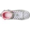Skechers Girl’s Twinkle Sparks-Charm Bestie Sneaker(Silver)