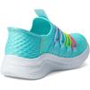 Skechers Girls’ ULTRA FLEX 3.0 – BUNGEE FUN(Aqua/Multi)