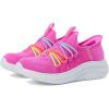 Skechers Girls’ ULTRA FLEX 3.0 – BUNGEE FUN(Hot Pink/Multi)