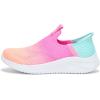 Skechers Girl’s Ultra Flex 3.0-Color Boost Sneaker(Multi)