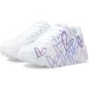Skechers Girls’ Uno Lite spread the Love(White/Light Purple)