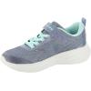Skechers Girl’s Wave 92 Sneaker(Silver/Taupe)