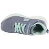 Skechers Girl’s Wave 92 Sneaker(Silver/Taupe)
