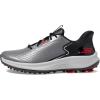 Skechers Golf Men’s Blade Grip Flex Spikeless Waterproof Golf Shoe Sneaker(Charcoal/Red)