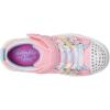 Skechers Kids’ Twinkle Sparks-Jumpin’ Clouds Sneaker(Pink/Multi)