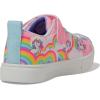 Skechers Kids’ Twinkle Sparks-Jumpin’ Clouds Sneaker(Pink/Multi)
