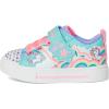 Skechers Kids’ Twinkle Sparks-Jumpin’ Clouds Sneaker(Turquoise/Multi)