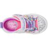 Skechers Kids’ Twinkle Sparks-Jumpin’ Clouds Sneaker(White/Multi)