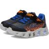 Skechers Kids’ Vortex 2.0-Zorento Sneaker(Black/Blue/Orange)