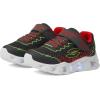 Skechers Kids’ Vortex 2.0-Zorento Sneaker(Charcoal/Lime)