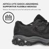 Skechers Men’s Afterburn M. Fit Fashion Sneakers(Black/Charcoal)
