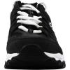 Skechers Men’s Afterburn M. Fit Fashion Sneakers(Black/White)