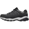 Skechers Men’s Afterburn M. Fit Fashion Sneakers(Charcoal/Black)