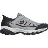 Skechers Men’s Afterburn M. Fit Ridgeburn Hands Free Slip-in Loafers(Gray/Black)