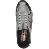 Skechers Men’s Afterburn M. Fit Ridgeburn Hands Free Slip-in Loafers(Grey/Black)