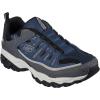 Skechers Men’s Afterburn M. Fit Wonted Slip-On Loafers(Navy/Gray)