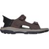 Skechers Men’s Ankle-Strap Sport Sandal(Chocolate)