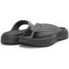 Skechers Men’s Arch Fit Motley Sd-Rigel Canvas Thong Sandal(Bkcc)