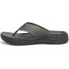 Skechers Men’s Arch Fit Motley Sd-Rigel Canvas Thong Sandal(Bkcc)