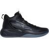 Skechers Men’s Basketball Skx League Sneaker(Black/Black)