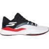 Skechers Men’s Basketball Skx Nexus Sneaker(White/Black/Red)