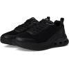 Skechers Men’s Bobs Glide Step Arc Waves 2.0-Class Rank Sneaker(Black/Black)