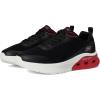 Skechers Men’s Bobs Glide Step Arc Waves 2.0-Class Rank Sneaker(Black/White)