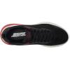 Skechers Men’s Bobs Glide Step Arc Waves 2.0-Class Rank Sneaker(Black/White)