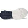 Skechers Men’s Bobs Glide Step Arc Waves 2.0-Class Rank Sneaker(White/Navy)