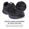 Skechers Men’s Cankton Steel Toe Electrical Hazard Construction Shoes(Black/Charcoal)