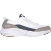 Skechers Men’s Contour Foam Cozy Fit Hands Free Slip-in Sneaker(White/Taupe)