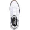 Skechers Men’s Contour Foam Cozy Fit Hands Free Slip-in Sneaker(White/Taupe)