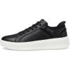 Skechers Men’s Court Break-Double Vented Hands Freee Slip-ins Sneaker(Black)