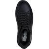 Skechers Men’s Court Break-Double Vented Hands Freee Slip-ins Sneaker(Black/Black)