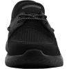 Skechers Men’s Delson 3.0-Roth 210606 Low Profile Bungee Lace Slip-Ins(Black/Black)