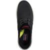 Skechers Men’s Delson 3.0-Roth 210606 Low Profile Bungee Lace Slip-Ins(Chocolate/Bark)
