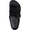 Skechers Men’s Double Buckle Slide Sandal(Black)
