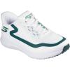 Skechers Men’s Flight Spikeless Slip-in Golf Shoe Sneaker(White/Green)