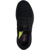Skechers Men’s Garner-Newick 210803 Low Profile Bungee Lace Slip-Ins(Black/Black)