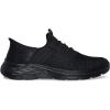 Skechers Men’s Garner-Newick 210803 Low Profile Bungee Lace Slip-Ins(Black/Black)