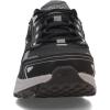 Skechers Men’s Go Run Consistent Air Cooled Foam Athletic Sneakers(Black/Grey)