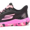 Skechers Men’s Go Train Arch Fit Viper Court Pro-Pickleball Sneaker(Black/Hot Pink)