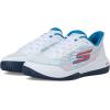 Skechers Men’s Go Train Arch Fit Viper Court Pro-Pickleball Sneaker(White/Turquoise)