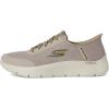 Skechers Men’s Go Walk Flex Netro Hands Free Slip-ins Sneaker(Taupe)
