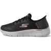 Skechers Men’s Go Walk Flex-New World Sneaker(Black/Orange)